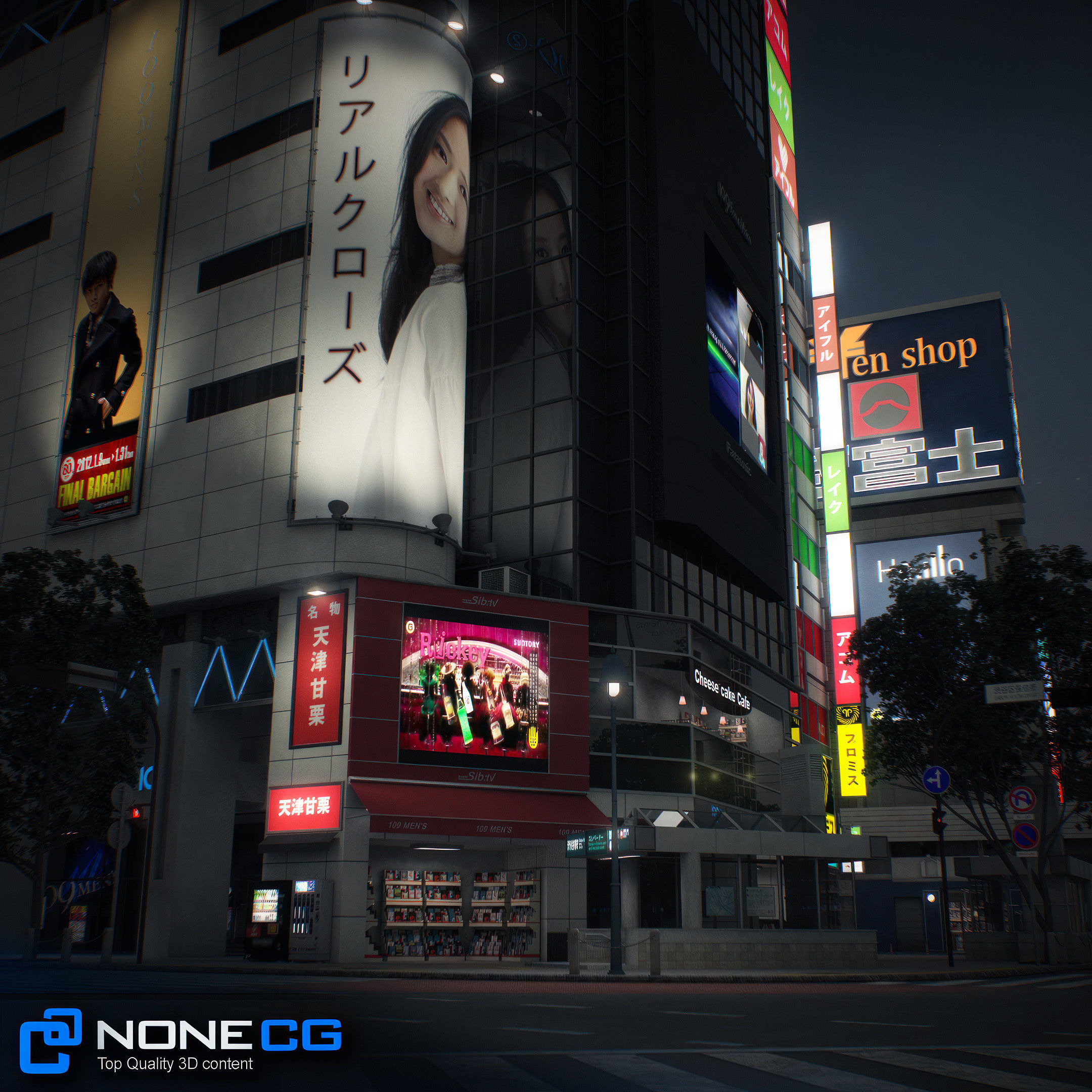 Tokyo Shibuya 3D model_44
