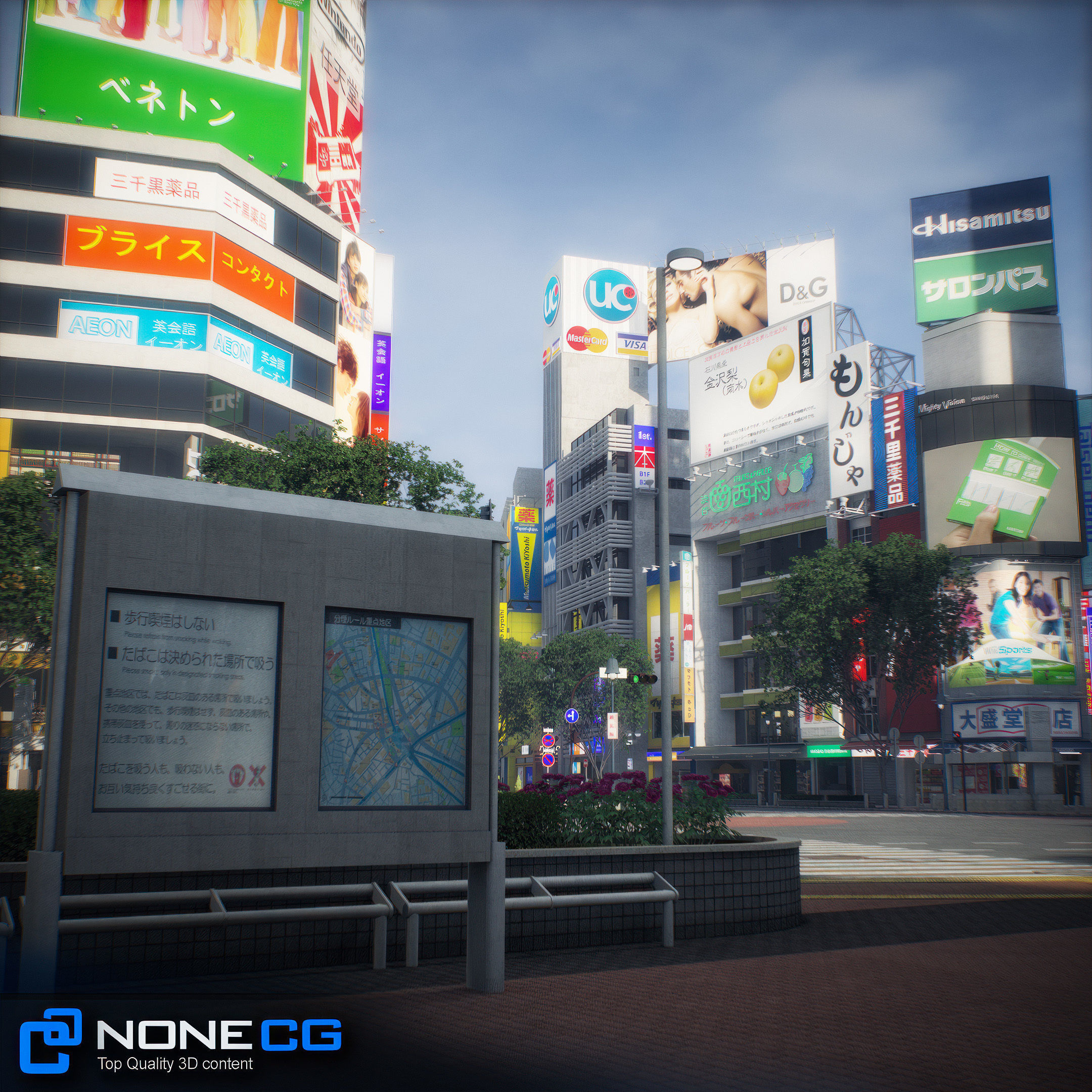 Tokyo Shibuya 3D model_41