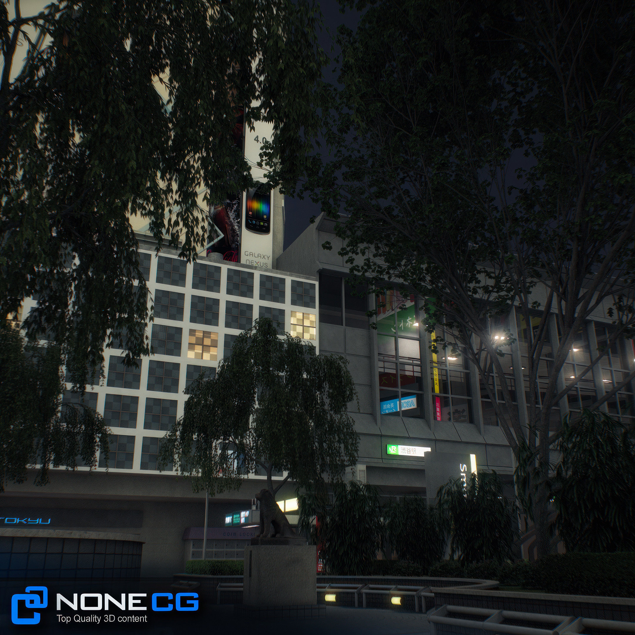 Tokyo Shibuya 3D model_78