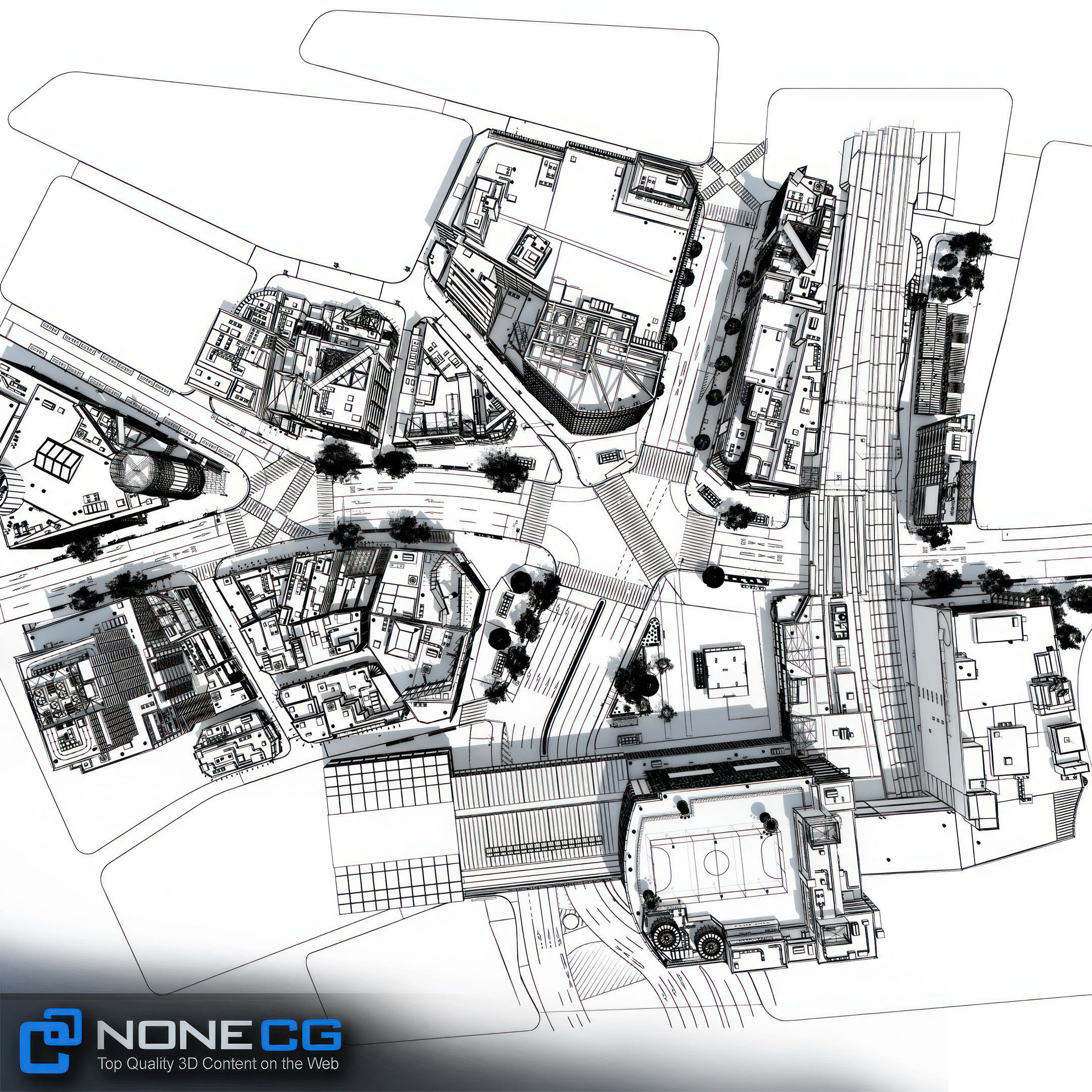 Tokyo Shibuya 3D model_20