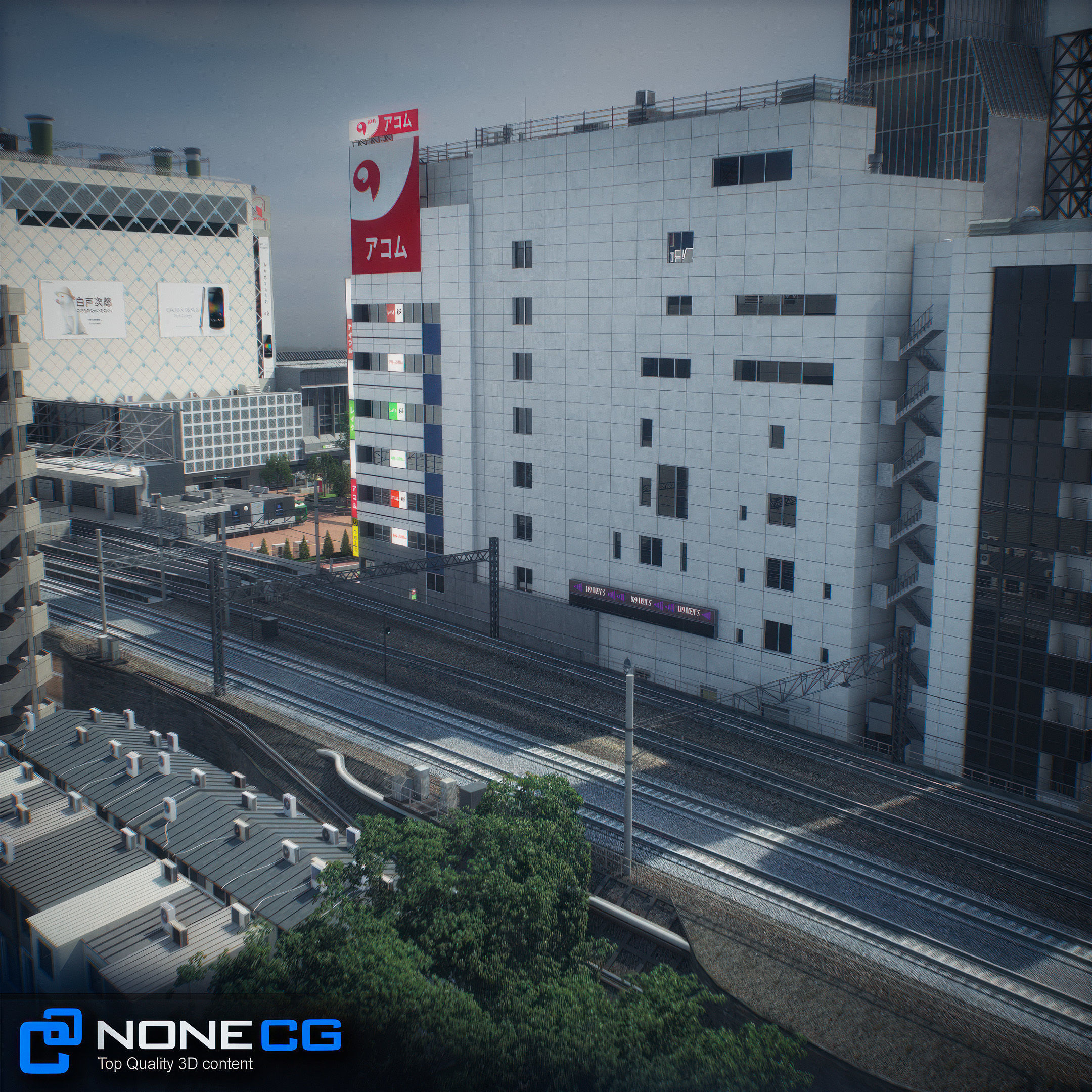 Tokyo Shibuya 3D model_112
