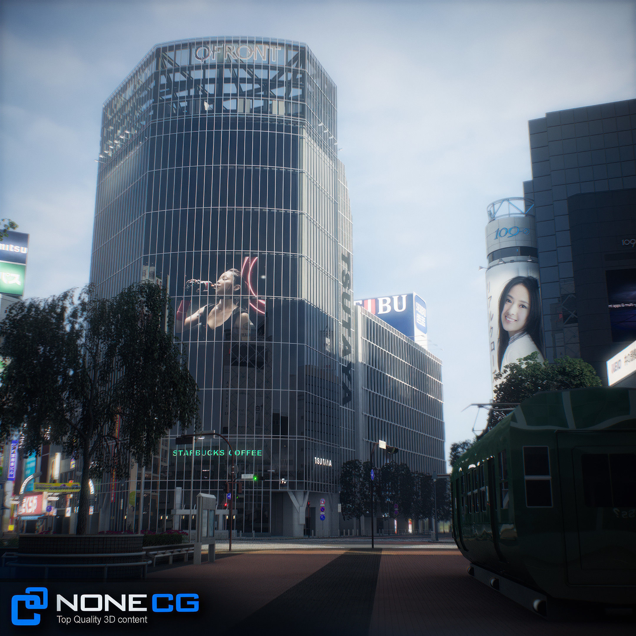 Tokyo Shibuya 3D model_108