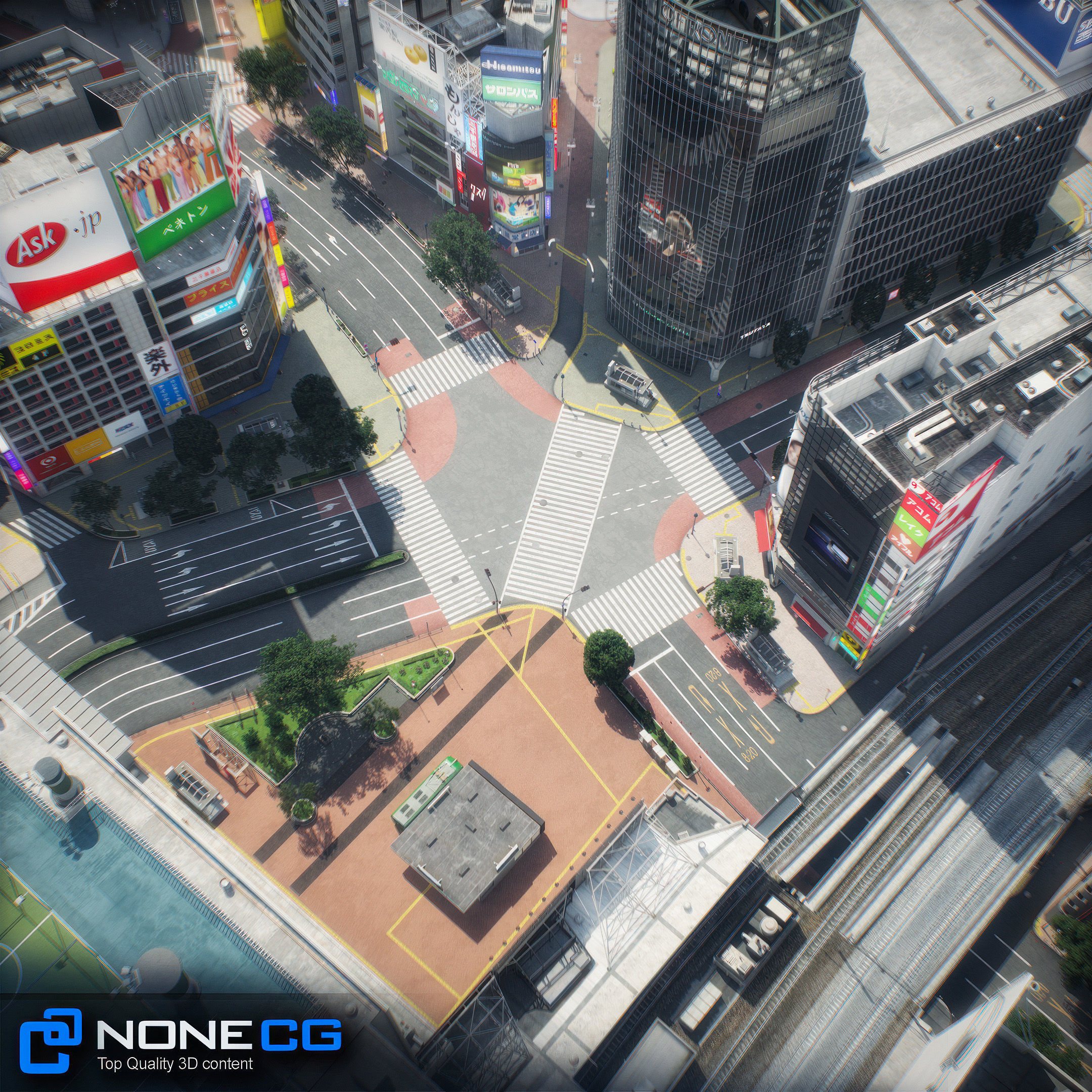 Tokyo Shibuya 3D model_109