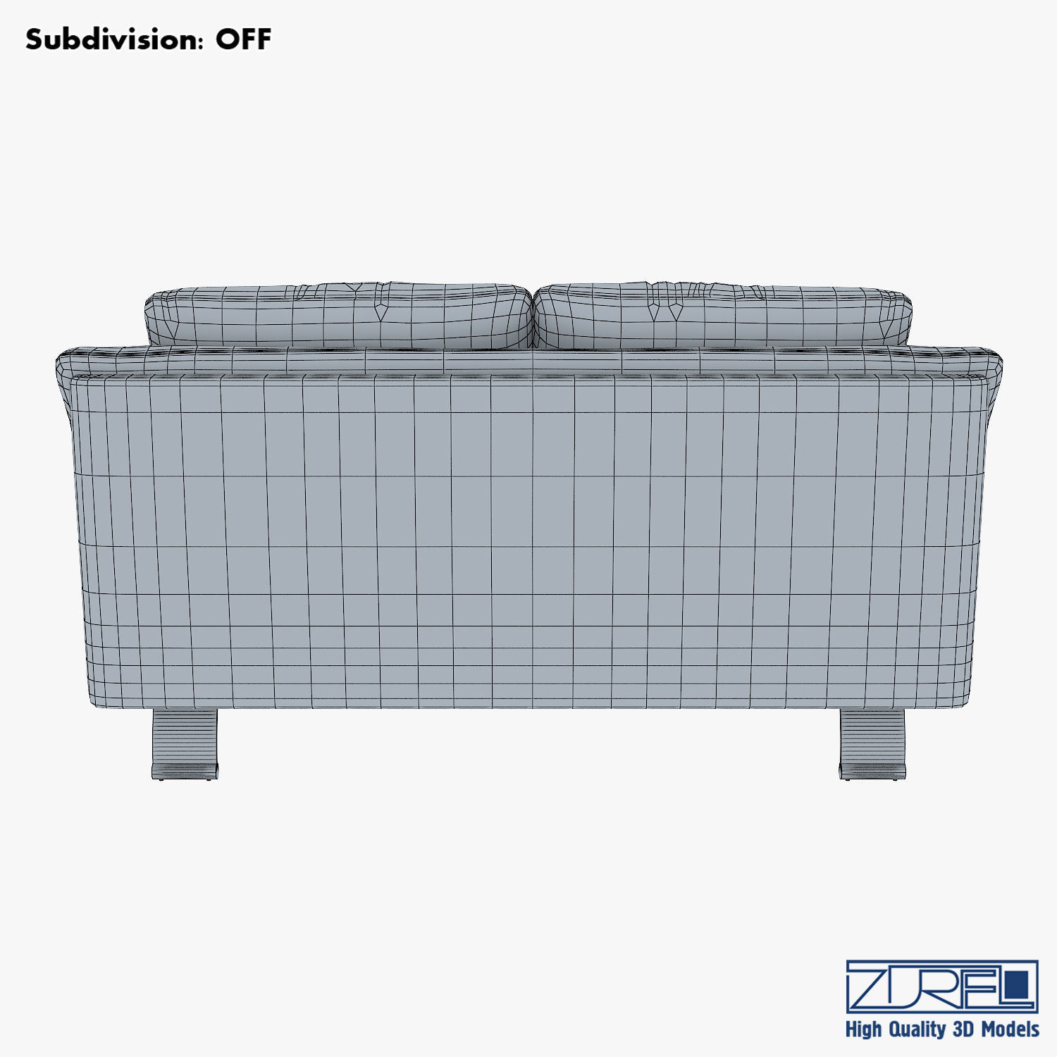 Z742 sofa v 2 177cm 3D model_18