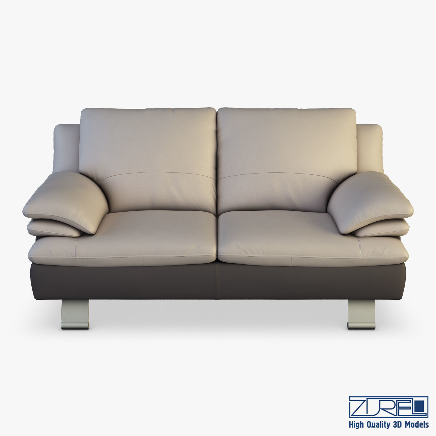 Z742 sofa v 2 177cm 3D model_4