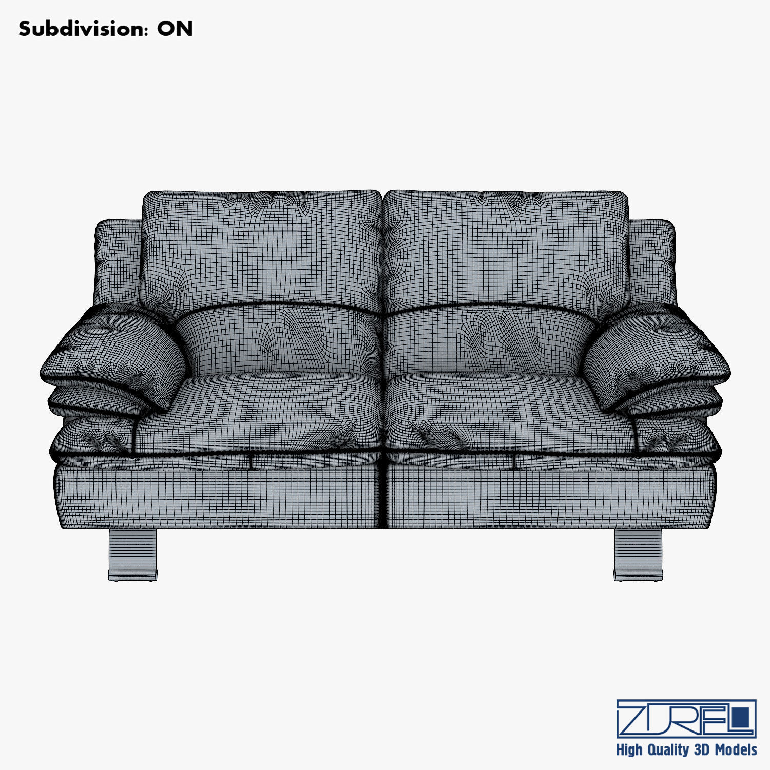 Z742 sofa v 2 177cm 3D model_15