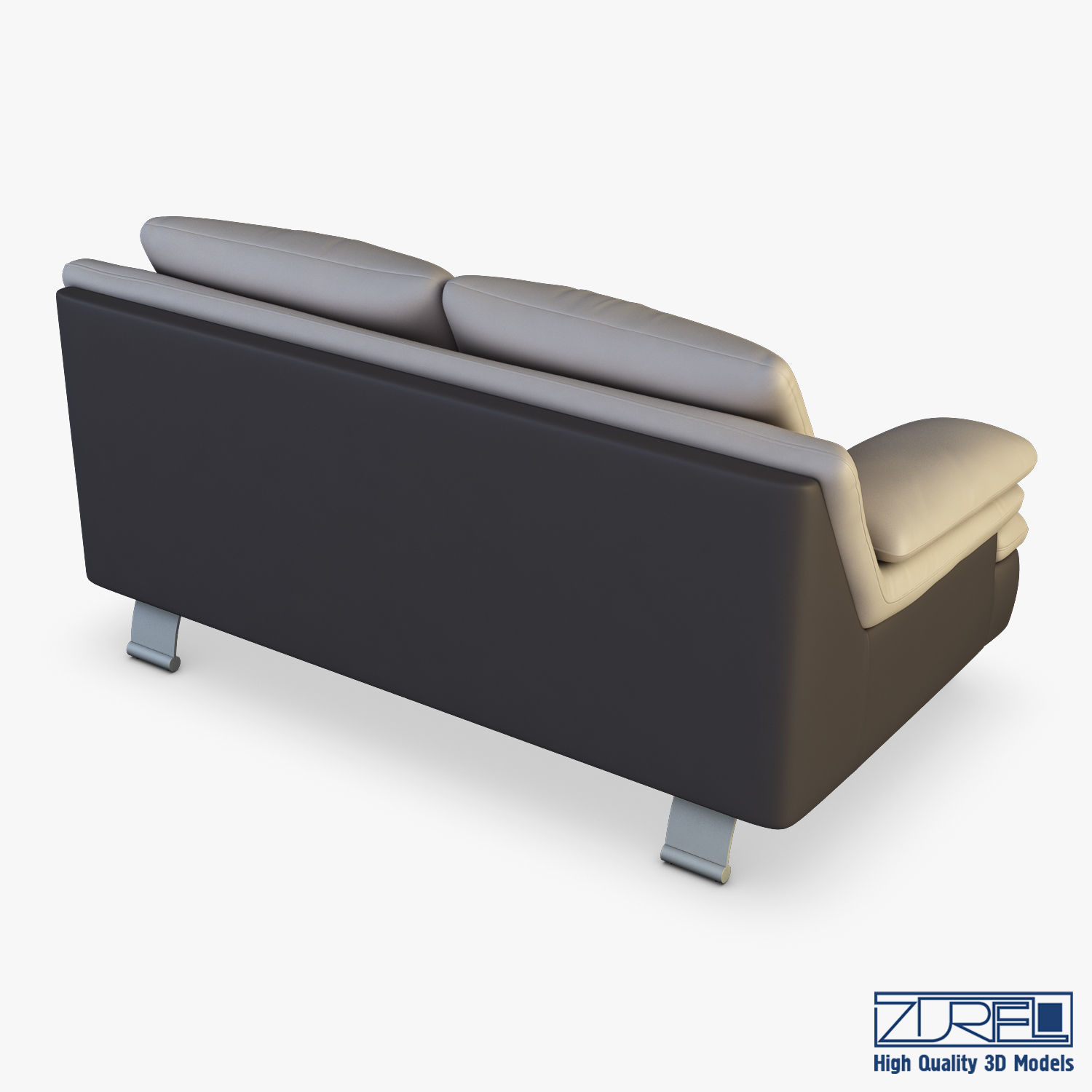 Z742 sofa v 2 177cm 3D model_1