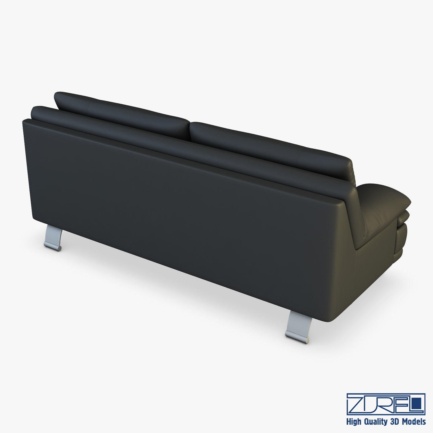 U118 sofa v 1 220cm 3D model_1
