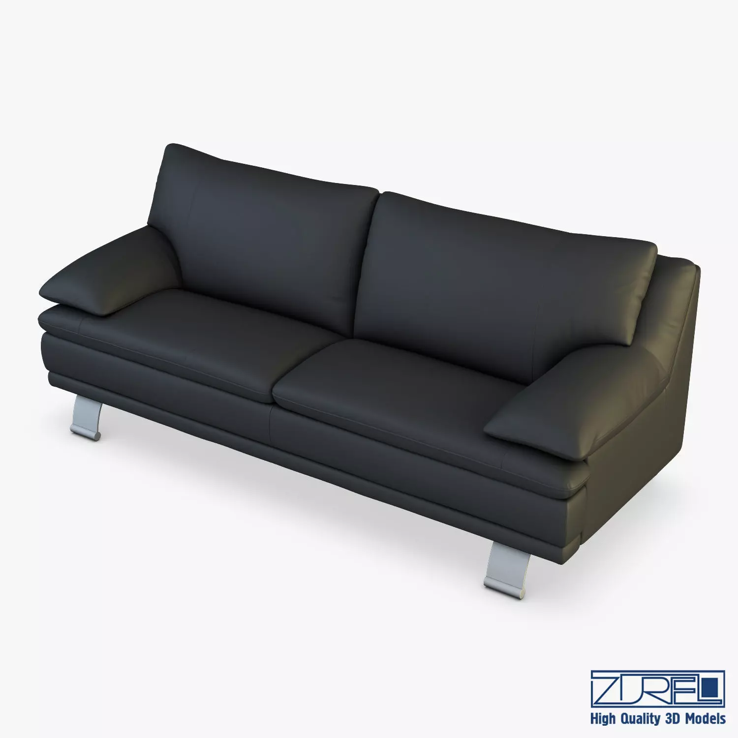U118 sofa v 1 220cm 3D model_0