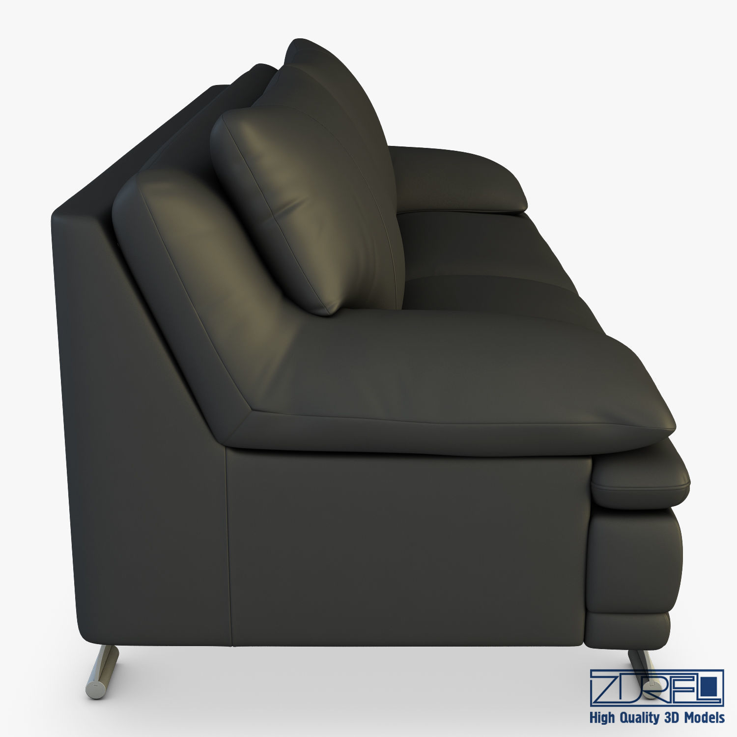 U118 sofa v 1 220cm 3D model_2