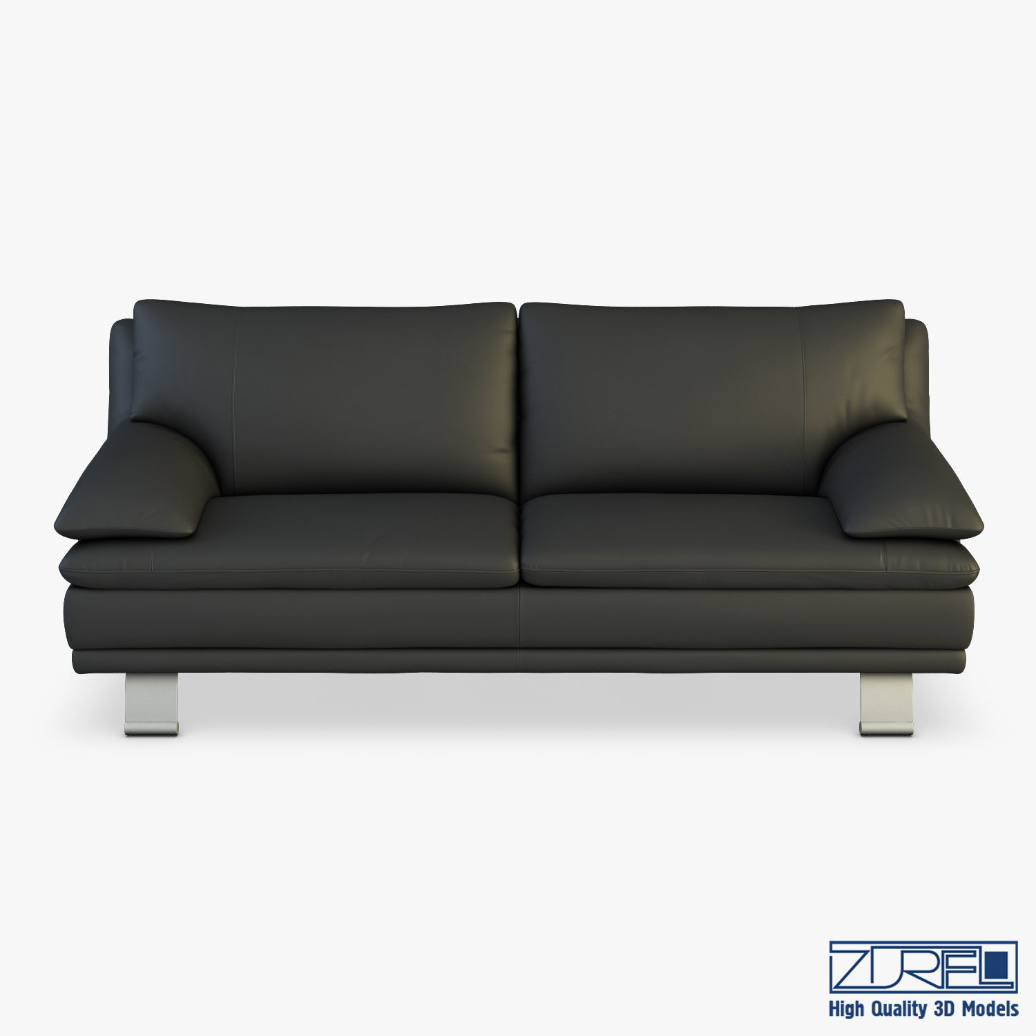 U118 sofa v 1 220cm 3D model_4