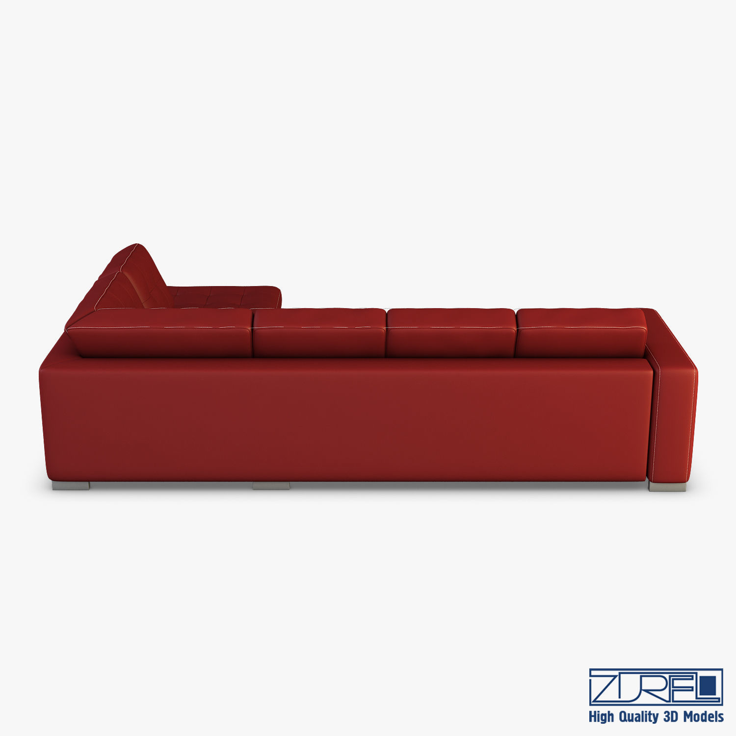 U093 sofa 3D model_5