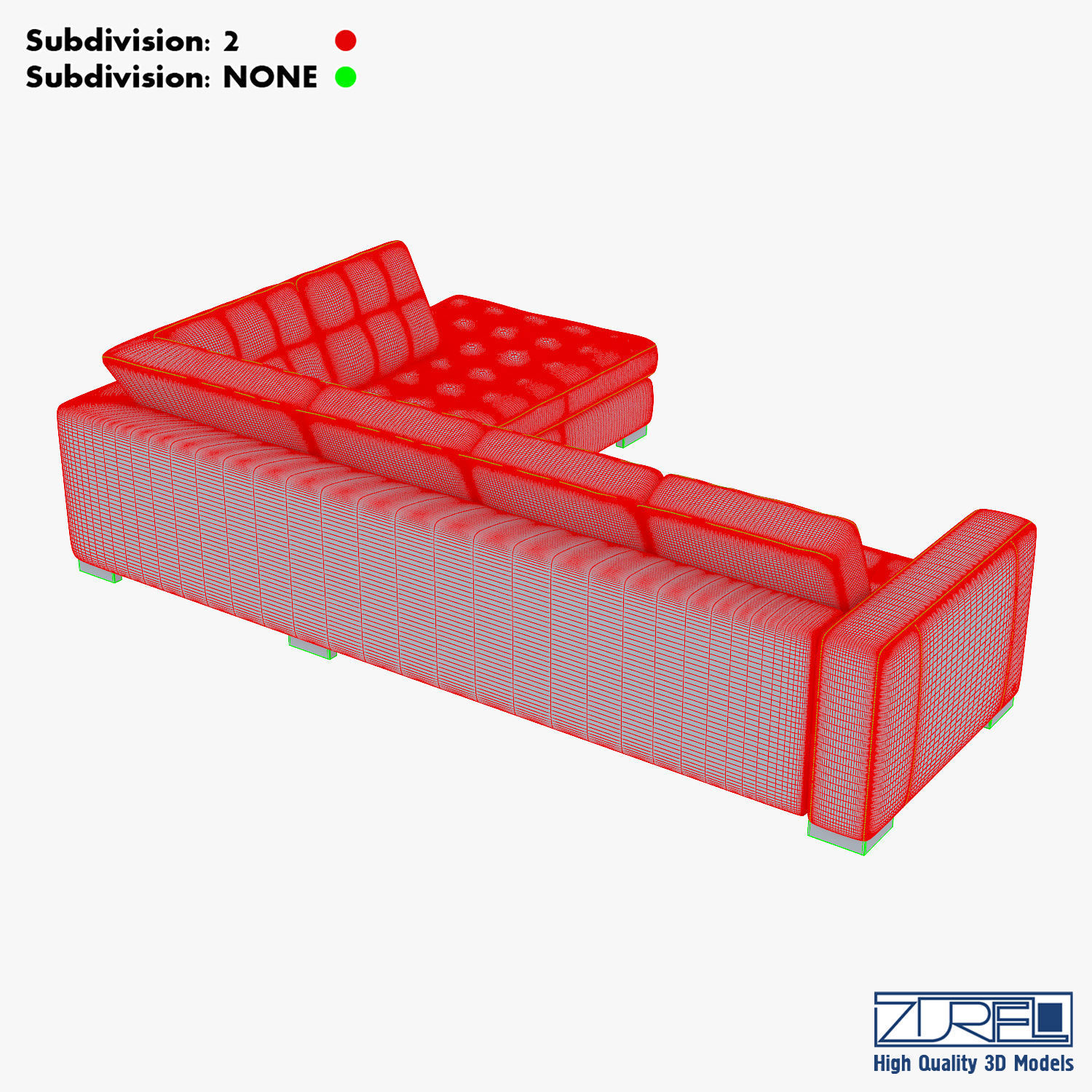 U093 sofa 3D model_22