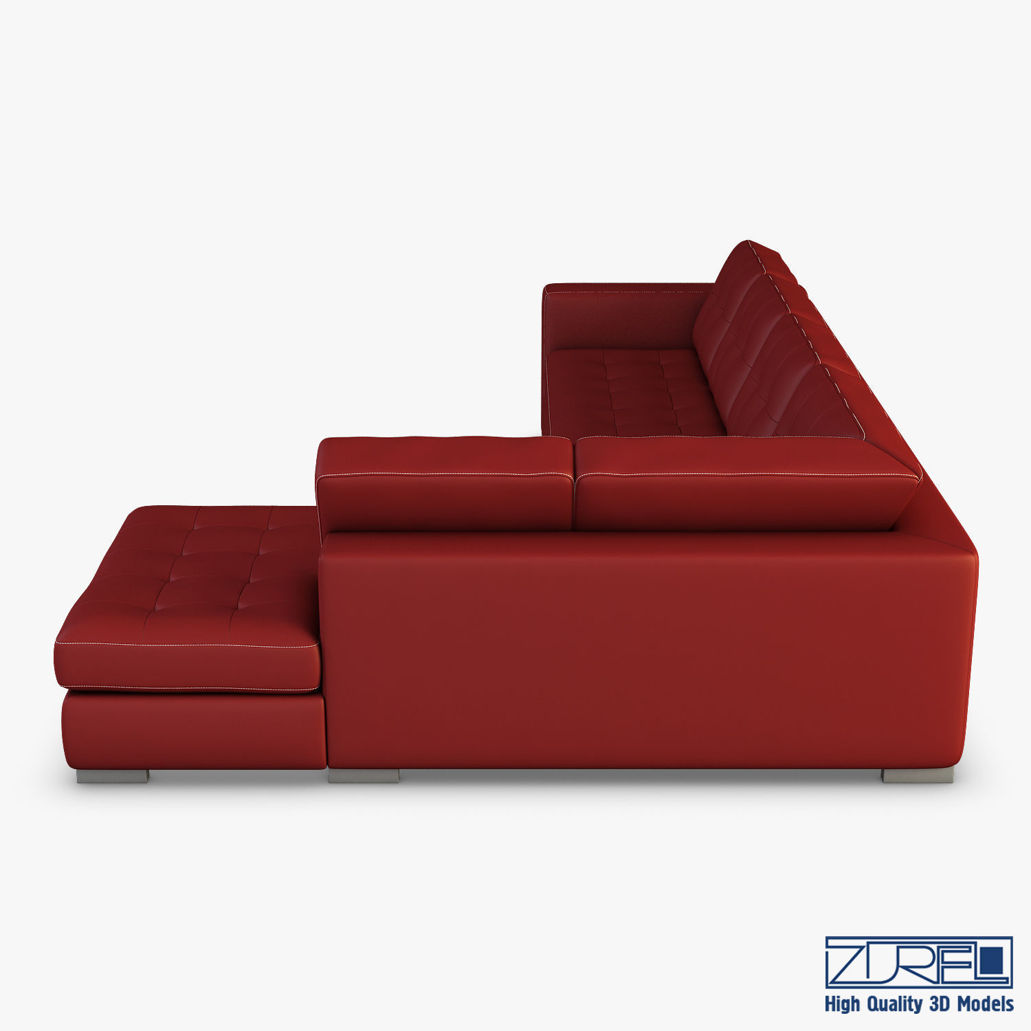U093 sofa 3D model_3