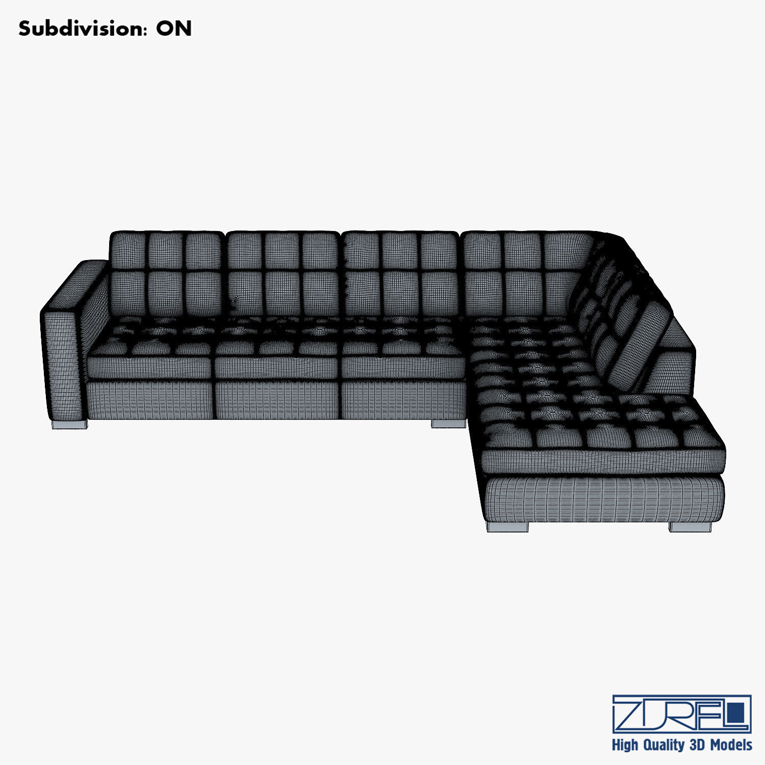 U093 sofa 3D model_15