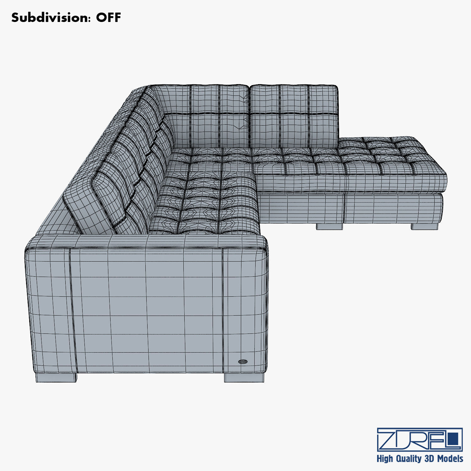 U093 sofa 3D model_12