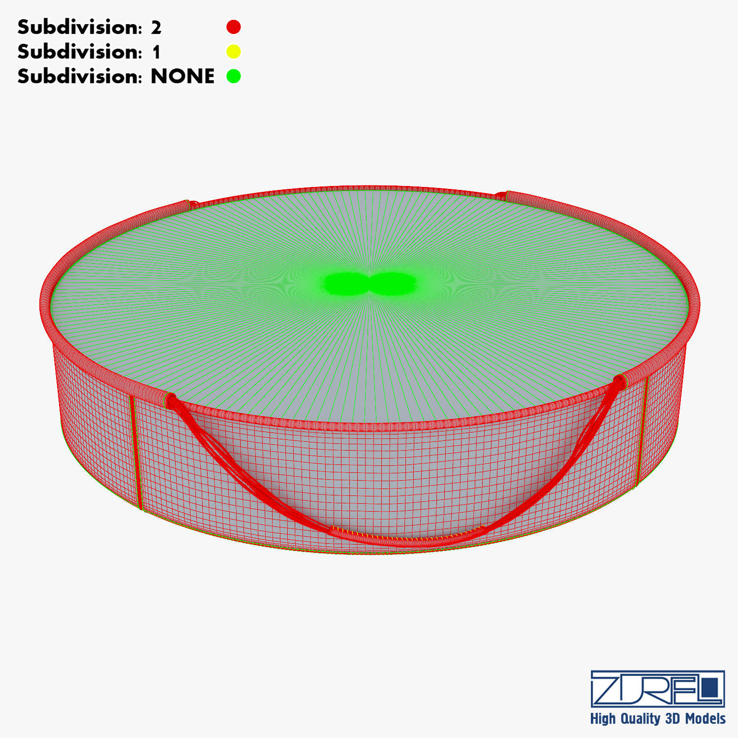 T08 Coffee Table 3D model_12
