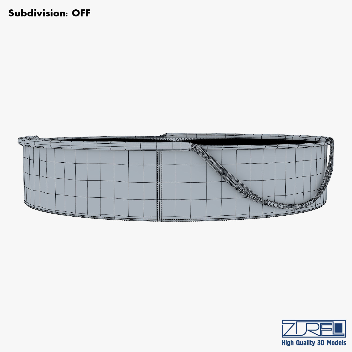 T08 Coffee Table 3D model_9