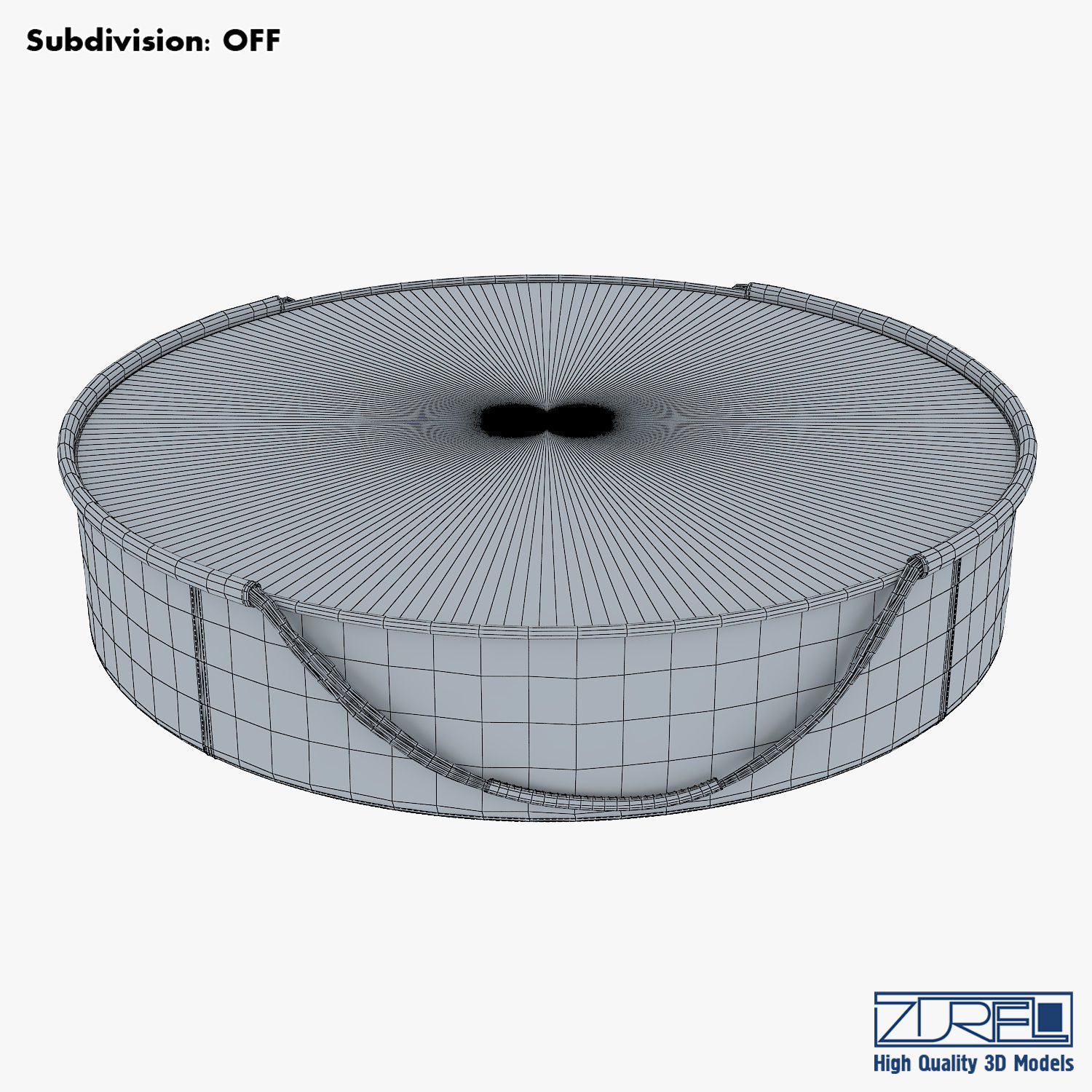 T08 Coffee Table 3D model_5