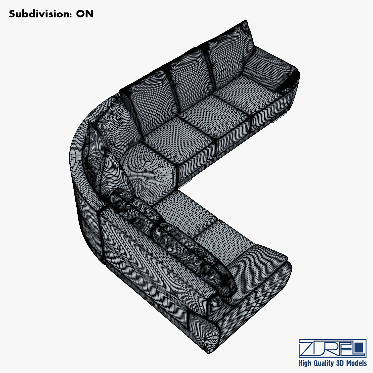 Sofia sofa 3D model_19