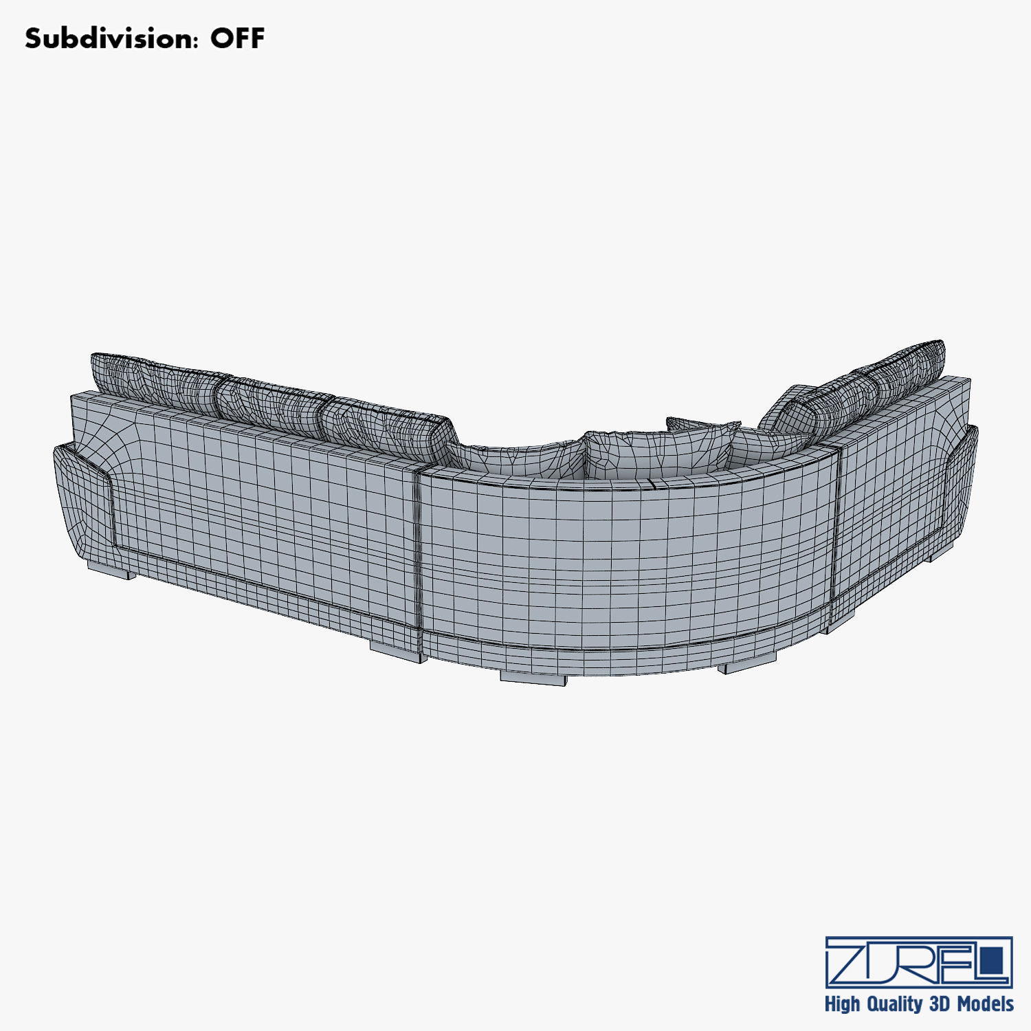 Sofia sofa 3D model_10