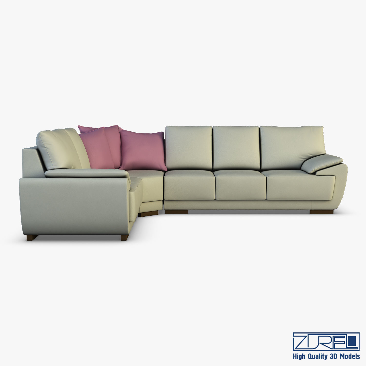 Sofia sofa 3D model_4