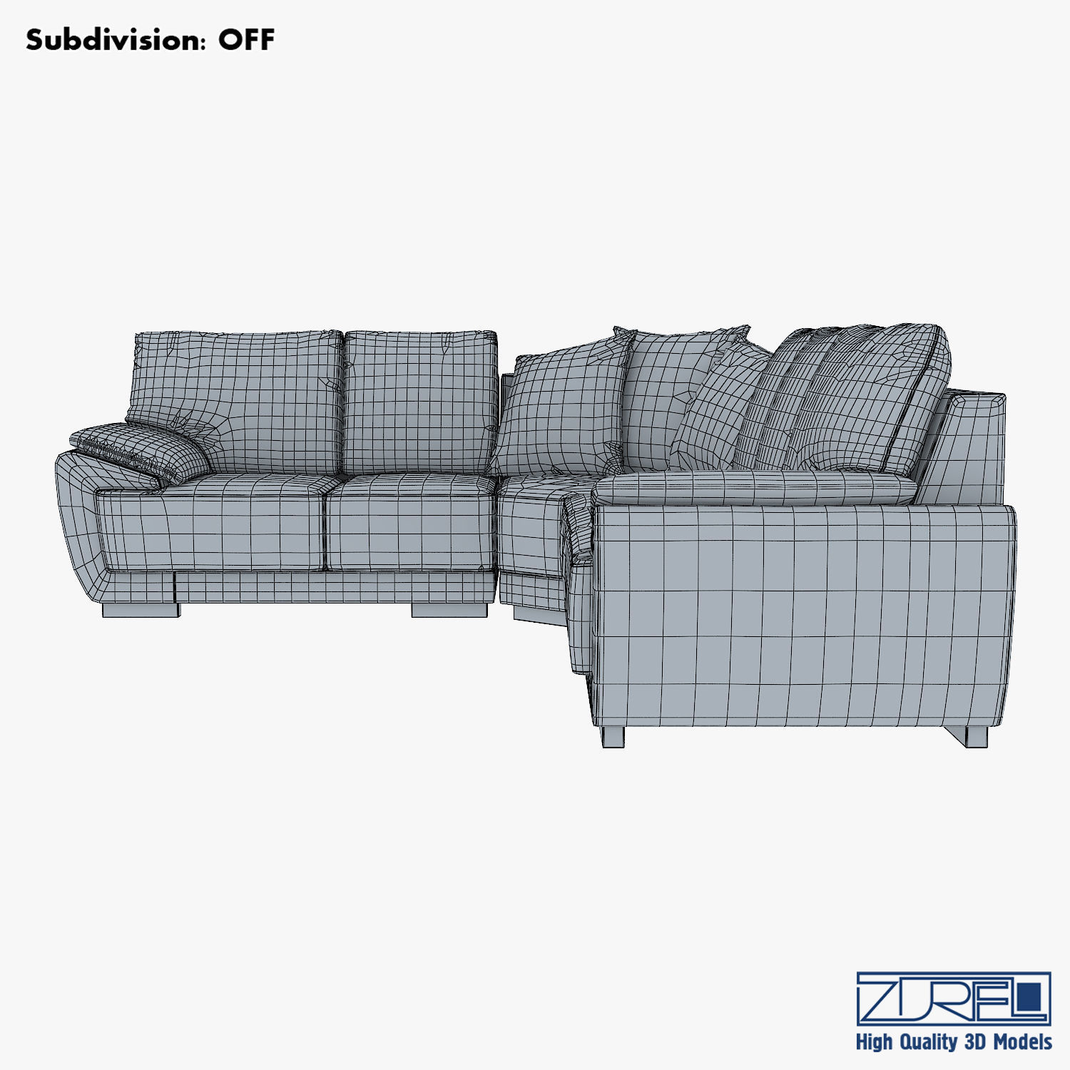 Sofia sofa 3D model_14