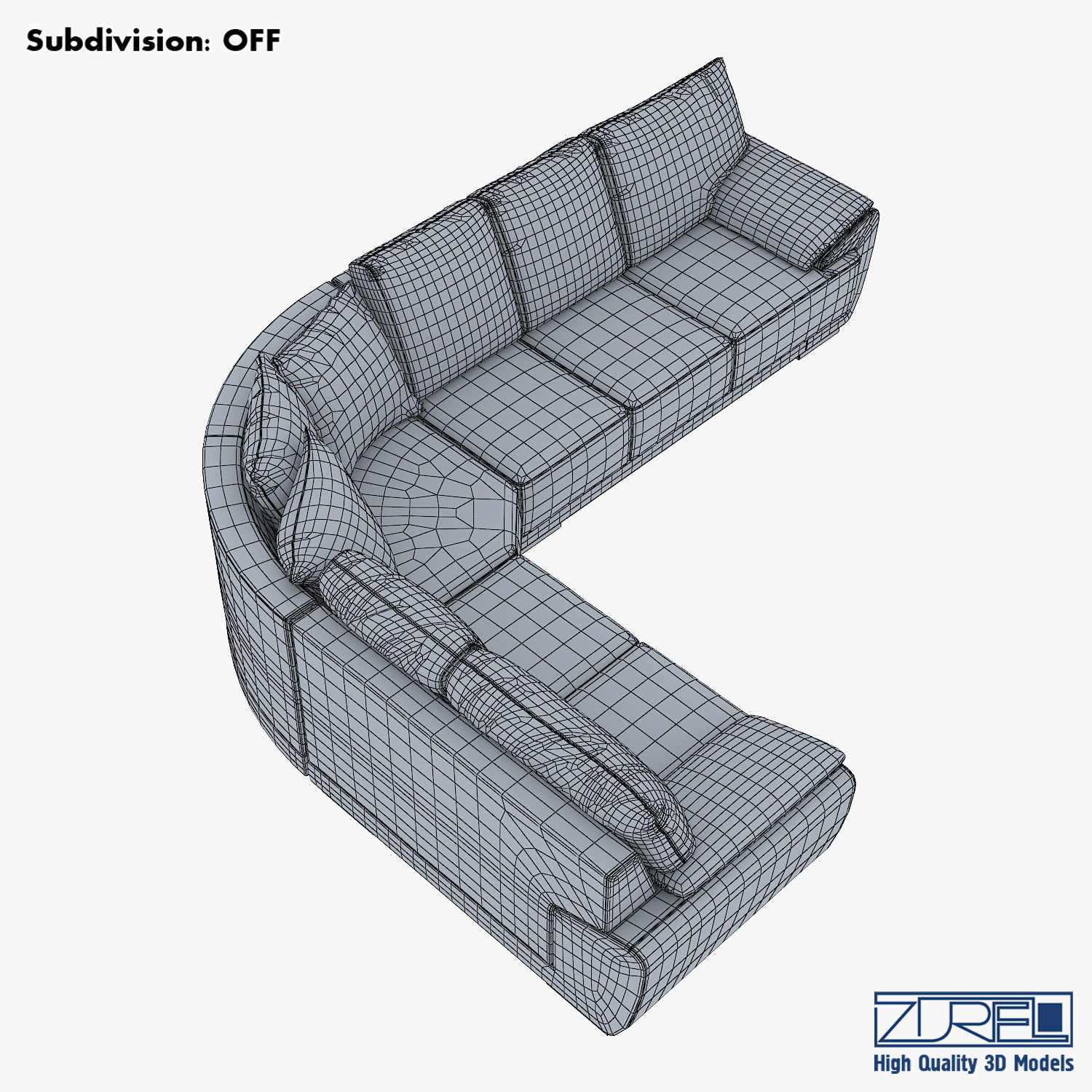 Sofia sofa 3D model_20