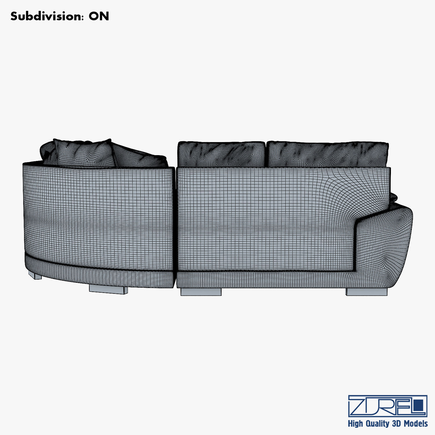 Sofia sofa 3D model_11