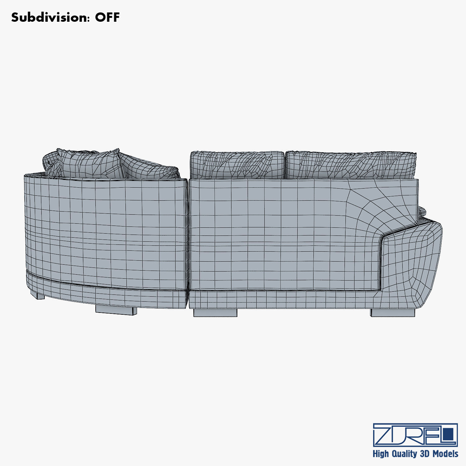 Sofia sofa 3D model_12