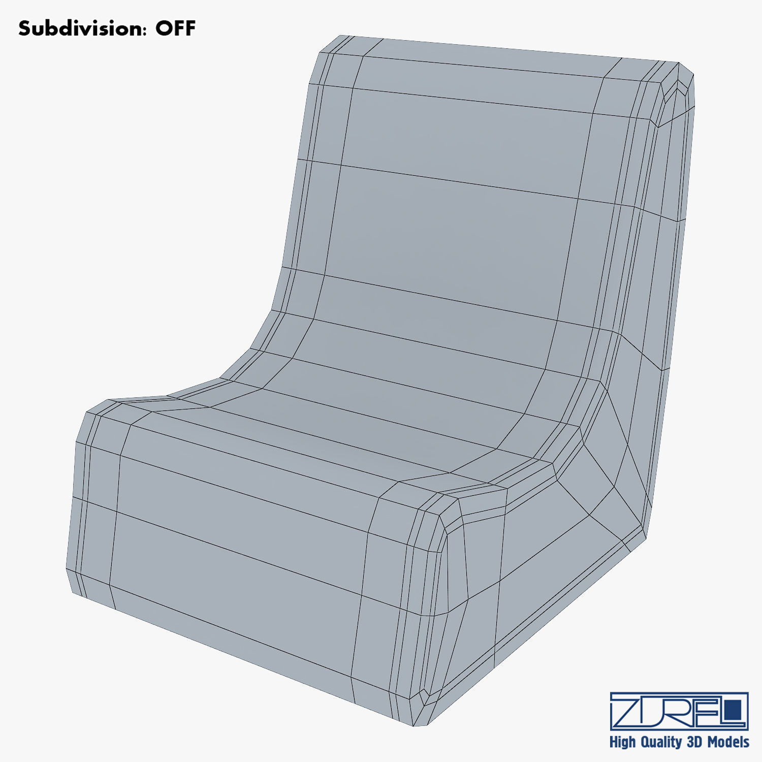 Serenity chair 3D model_8
