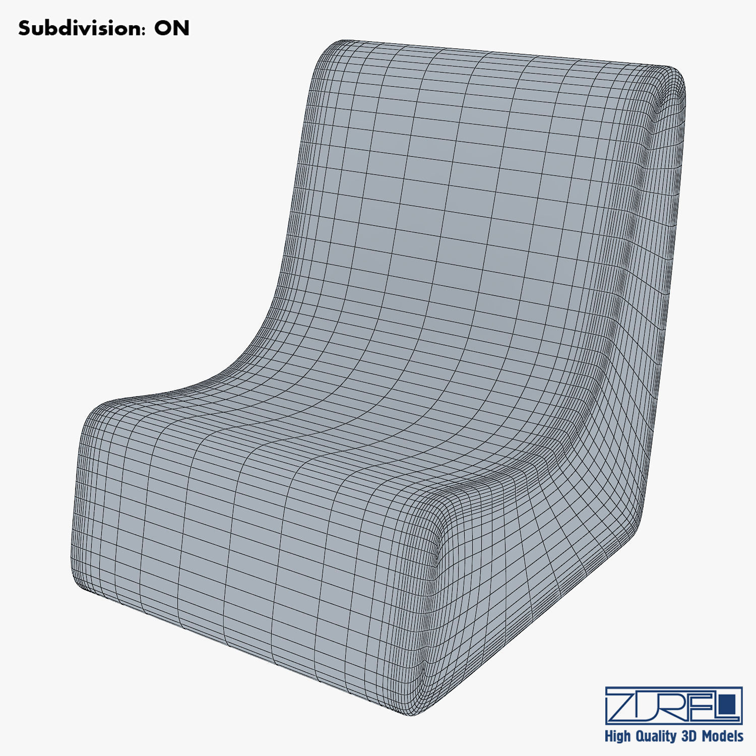 Serenity chair 3D model_7