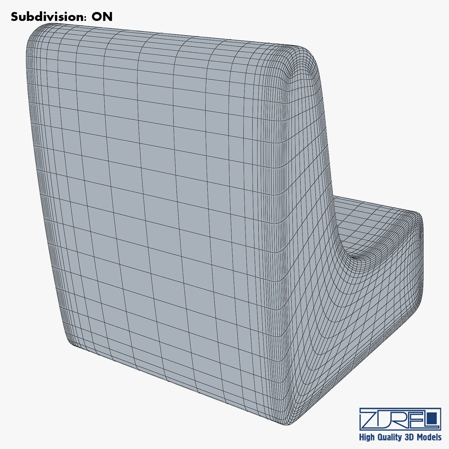 Serenity chair 3D model_9