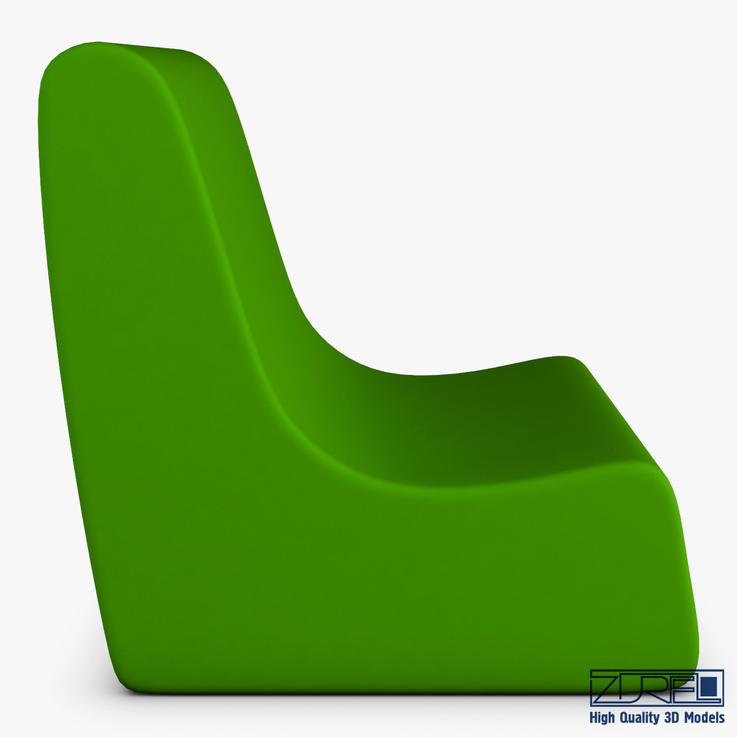 Serenity chair 3D model_2