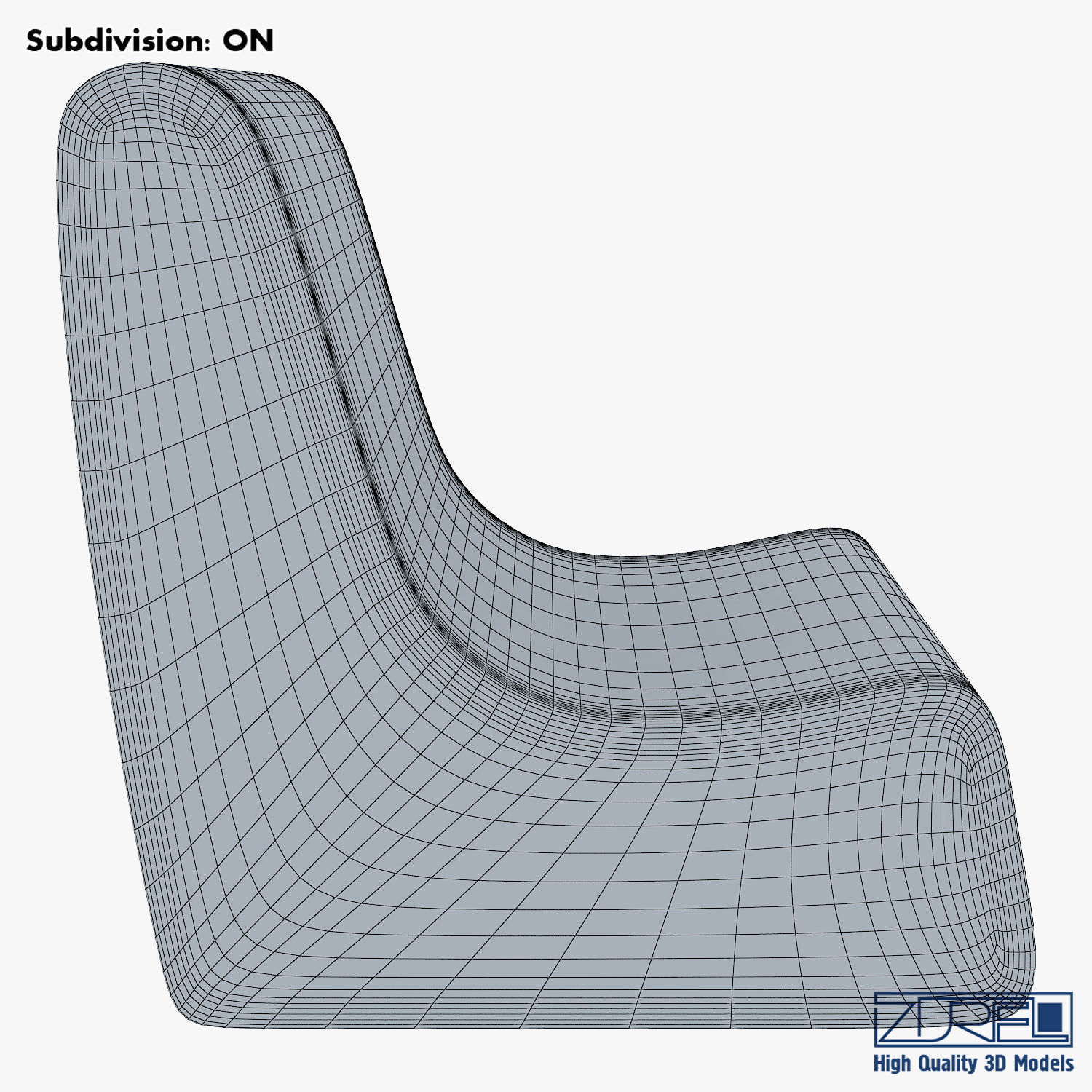 Serenity chair 3D model_11