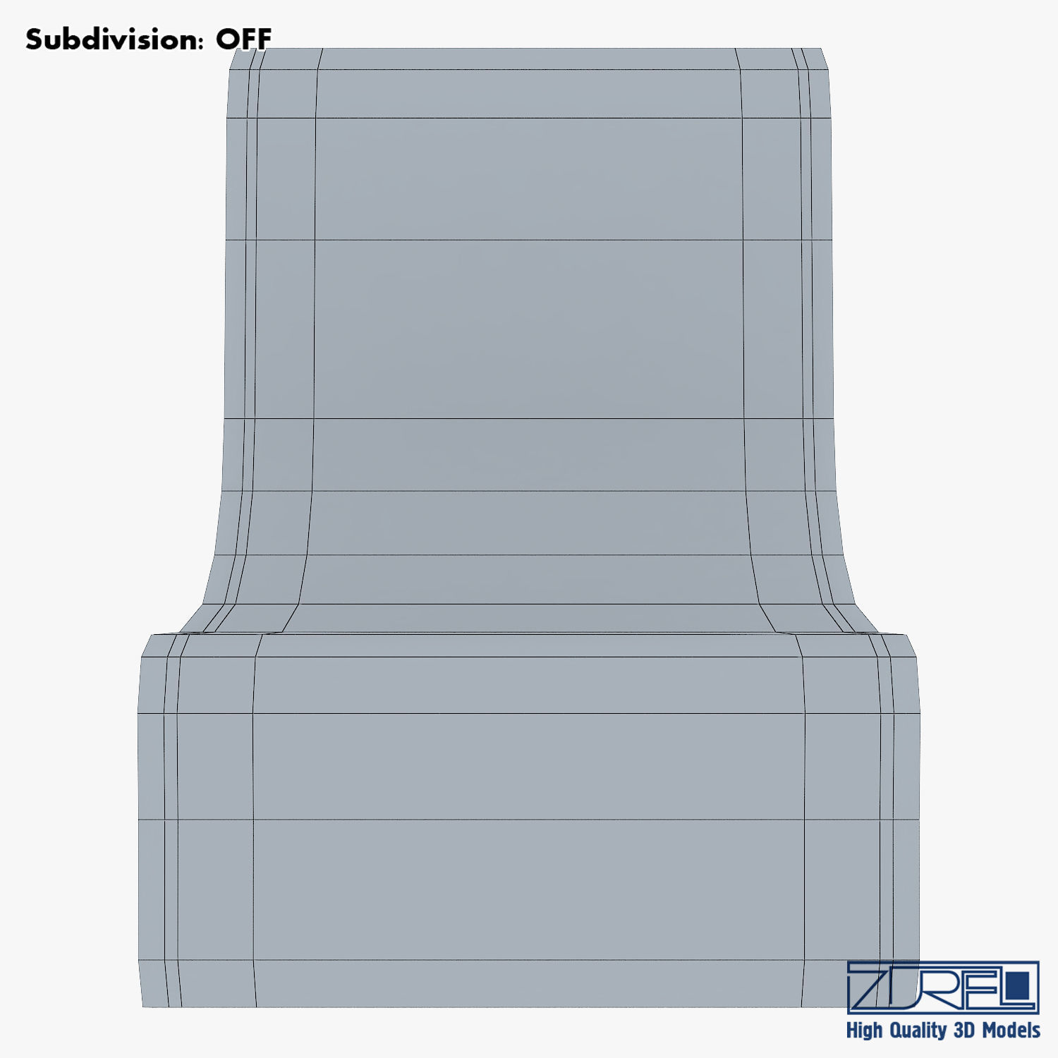 Serenity chair 3D model_16
