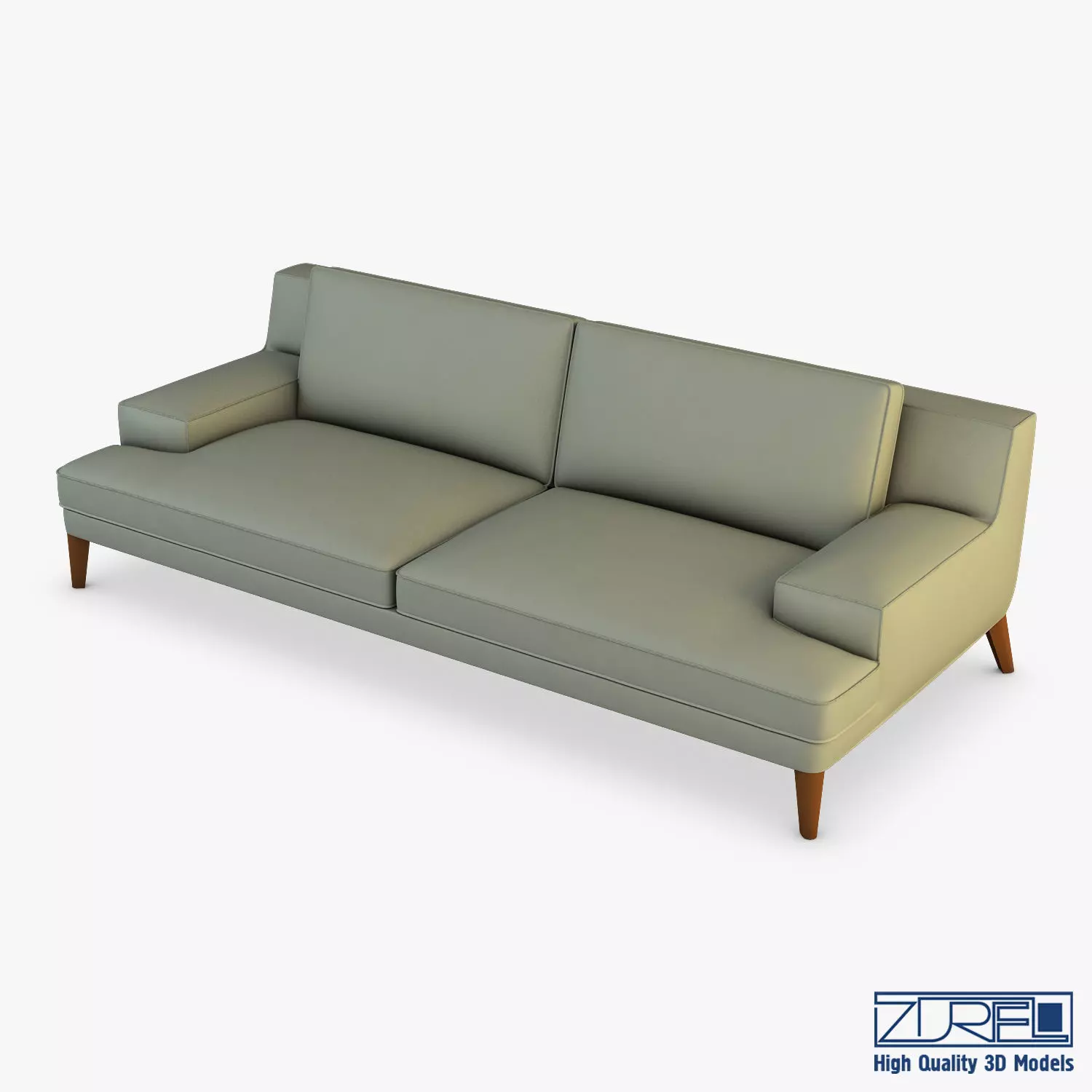 Roche Bobois Playlist Large 3 Seat Sofa 3D model_0