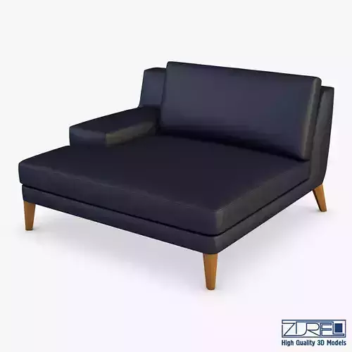 Roche Bobois Playlist Large 3 Seat Chaise