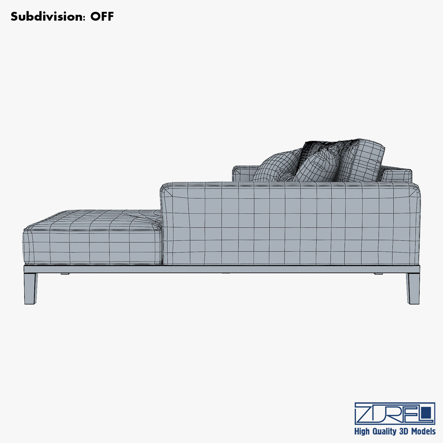 Milano sofa 3D model_14
