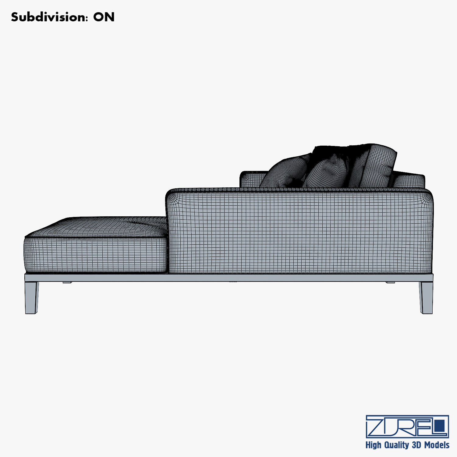 Milano sofa 3D model_13