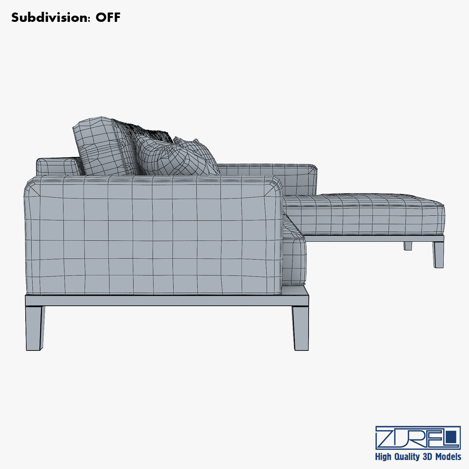 Milano sofa 3D model_12