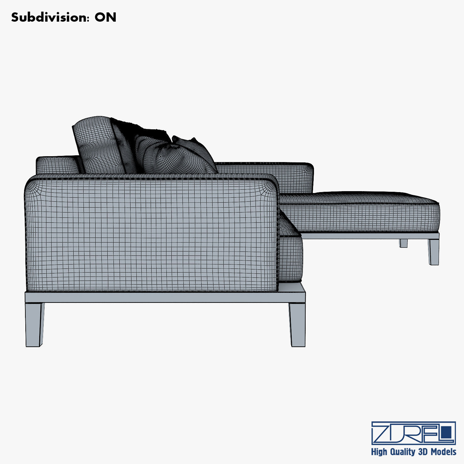 Milano sofa 3D model_11