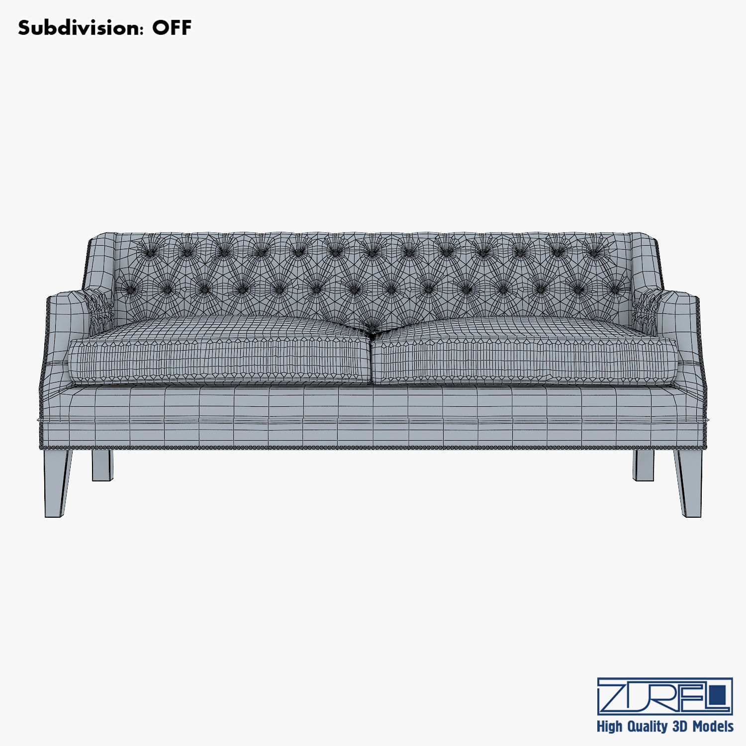 McCartney Hollywood Sofa 3D model_16