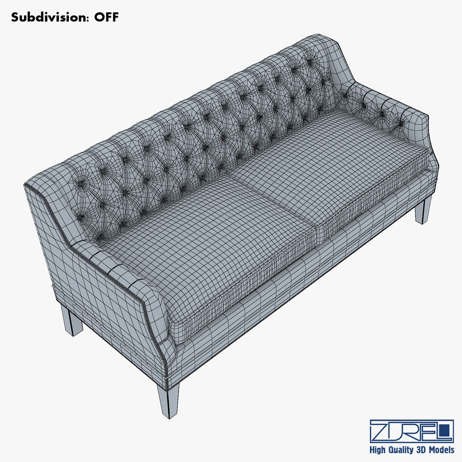 McCartney Hollywood Sofa 3D model_20