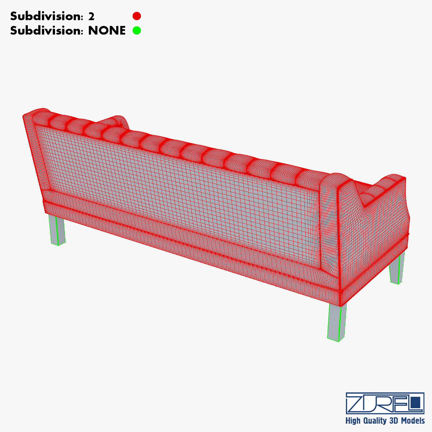 McCartney Hollywood Sofa 3D model_22