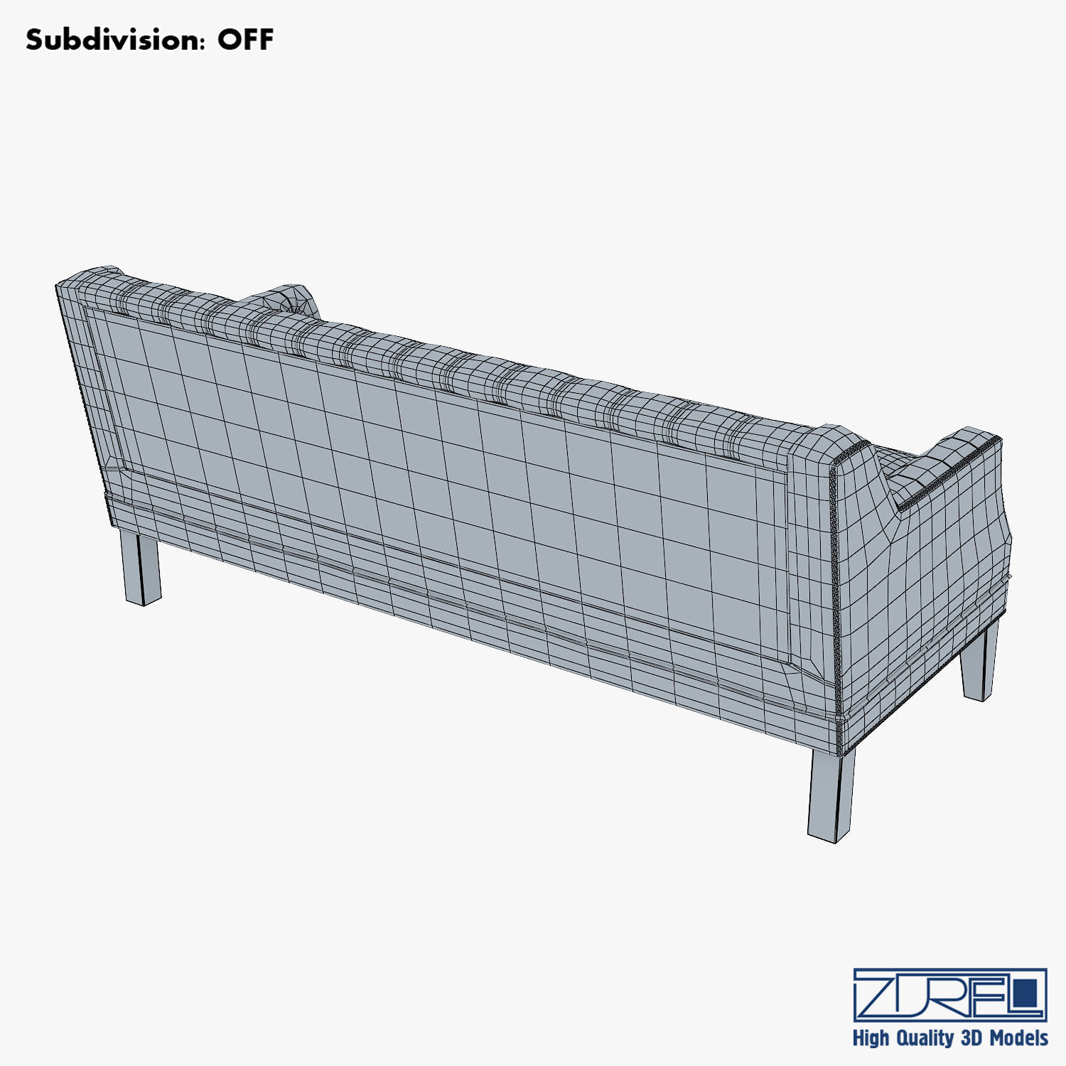 McCartney Hollywood Sofa 3D model_10