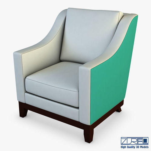 Lounge chair 301 3D model