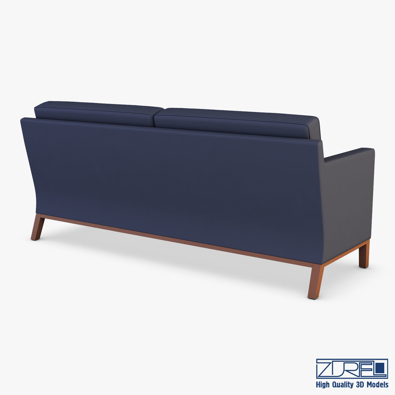 KM-Classic Low Sofa 3D model_1