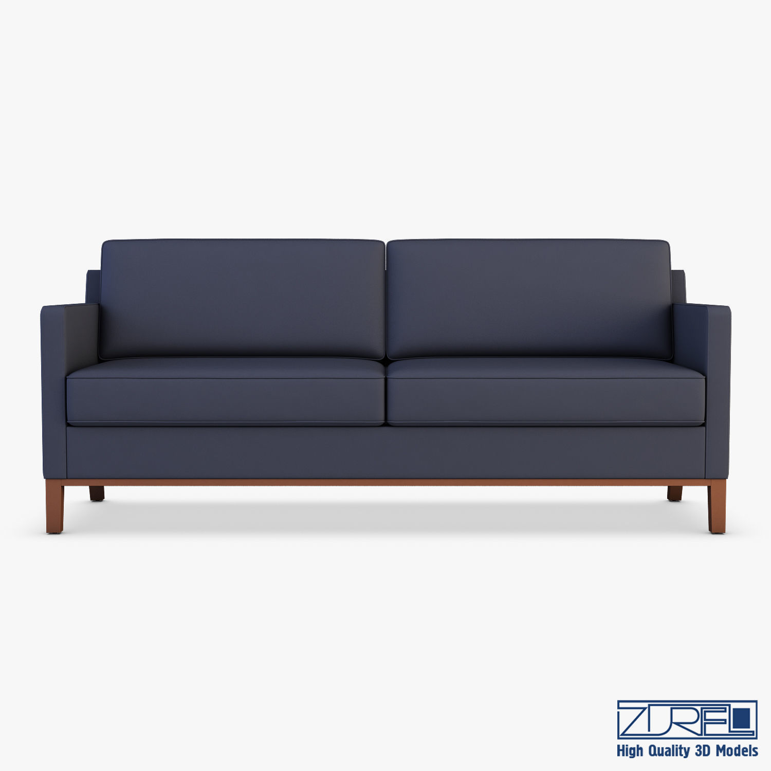 KM-Classic Low Sofa 3D model_4