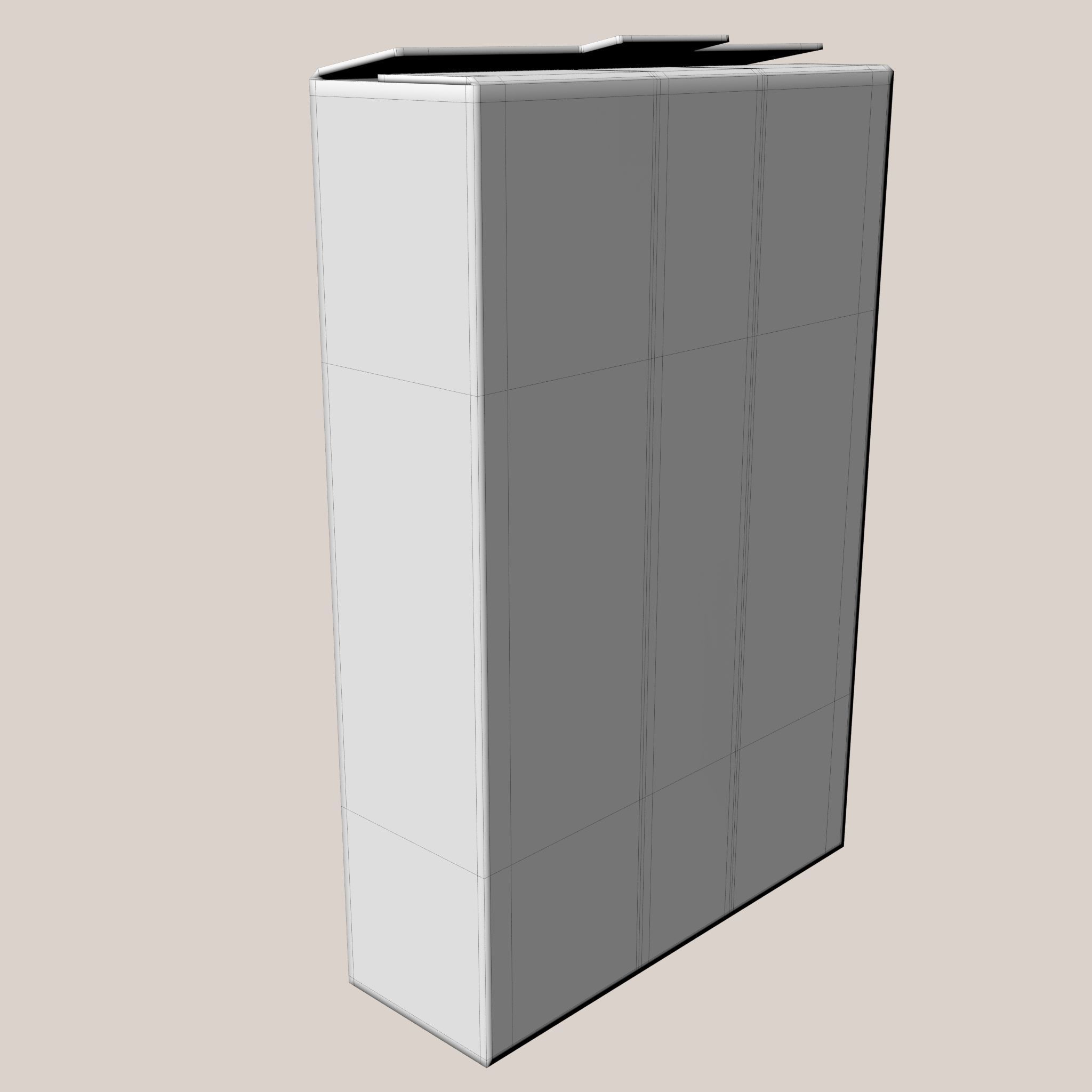 Cardboard Box 3D model_9